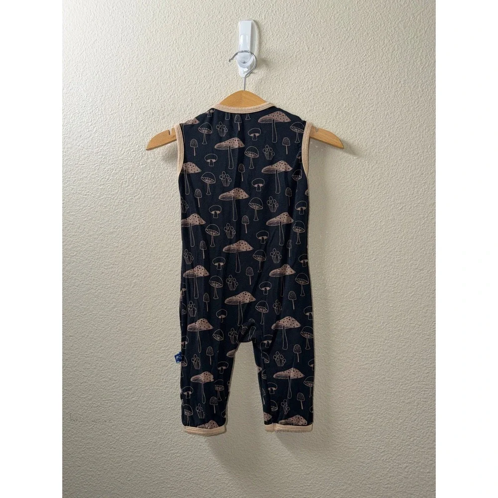 Kids KicKee Pants Bamboo Mushroom One Piece Size 3-6 Months
